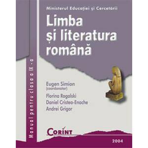 Limba și literatura română. Manual pentru clasa a IX-a imagine