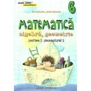 Mate 2000 Consolidare - Matematica. Algebra, Geometrie. Clasa a VI-a. Partea I (Editia a IV-a, revizuita - Anul scolar 2015-2016) imagine