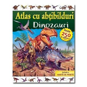 Atlas cu abtibilduri. Dinozauri imagine