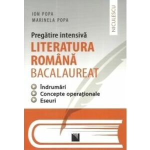 Literatura romana bacalaureat - pregatire intensiva - indrumari, concepte operationale, eseuri imagine