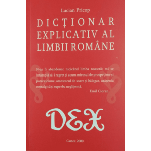 Dictionar explicativ al limbii romane imagine
