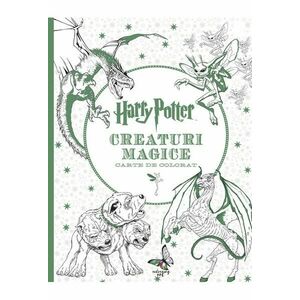 Harry Potter. Creaturi magice - carte de colorat imagine