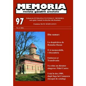 Revista Memoria, nr. 97 imagine