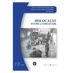 Holocaust Nr.1/2016. Studii si cercetari imagine