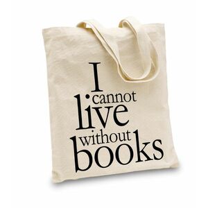 Sacosa I Cannot live without books imagine
