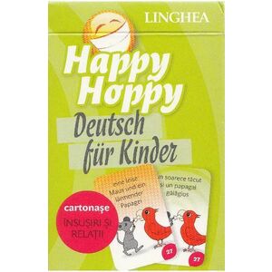 Happy Hoppy. Deutsch fur Kinder. Cartonase: Insusiri si relatii imagine