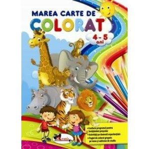 Marea carte de colorat 3-4 ani imagine