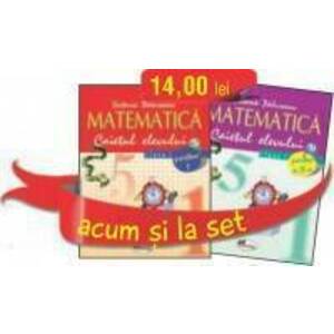 Set caiete matematica pentru clasa I (semestrele I si II) imagine