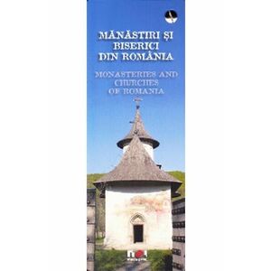 Mini album Manastiri si biserici din Romania (romana - engleza) imagine