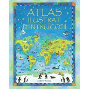 Atlas ilustrat pentru copii imagine