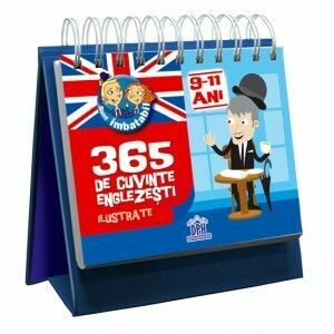 Calendar 365 de cuvinte englezesti ilustrate 9-11 ani imagine