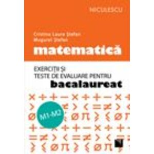Matematica, bacalaureat M1. Teste imagine