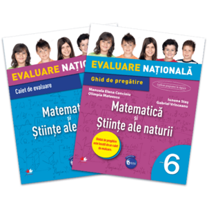 Pregatire pentru evaluarea nationala. Matematica si stiinte ale naturii. Clasa a VI-a imagine