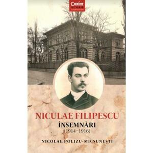 Niculae Filipescu. Insemnari (1914-1916) imagine