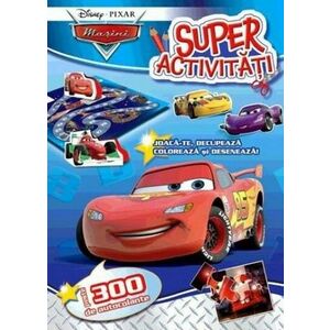 Pixar - Masini - Super activitati. Peste 300 de autocolante imagine