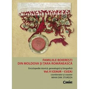 Familiile boieresti din Moldova si Tara Romaneasca (vol. V) imagine