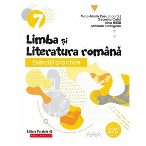 Exerciţii practice de limba şi literatura română. Caiet de lucru. Clasa a VII-a imagine