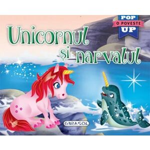 Unicornul si narvalul (carte pop-up) imagine