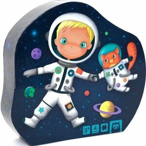 Puzzle progresiv 4 in 1 - Micul astronaut imagine