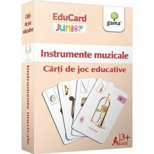 Instrumente muzicale - Carti de joc educative imagine