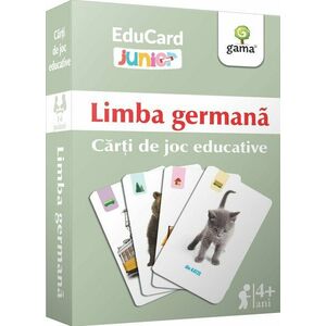 Carti de joc educative - Limba germana | imagine