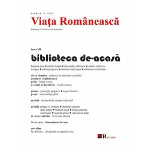 Revista "Viata Romaneasca" nr. 10 (octombrie 2020) imagine