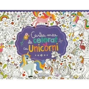 Cartea mea de colorat cu unicorni imagine