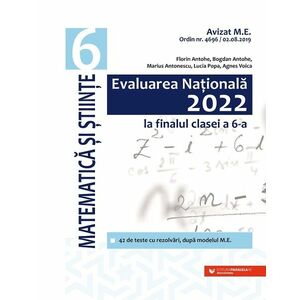 Evaluarea Națională 2022 la finalul clasei a VI-a. Matematică și Științe imagine