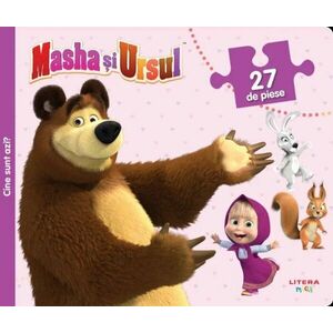 Masha si Ursul. Cine sunt azi? 3 puzzle-uri distractive imagine