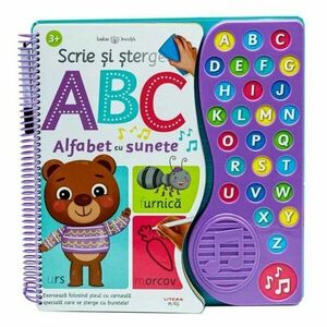 Scrie si șterge. ABC Alfabet cu sunete | imagine