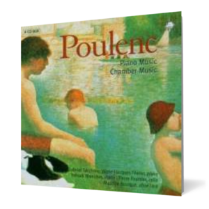 Poulenc: Piano Music And Chamber Music (4 CD) imagine