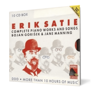 Erik Satie - Complete Piano Works And Songs (10 CD) imagine