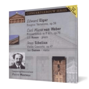 Elgar: Enigma Variations and works by Sibelius and Weber imagine