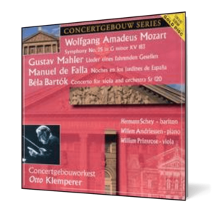 Concertgebouw Series - Mozart, Mahler, Falla, Bartok imagine