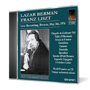 Lazar Berman plays Liszt imagine