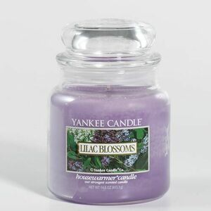 Lilac Blossoms Medium Jar Candle imagine
