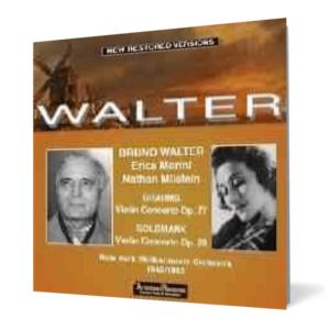 Walter conducts Brahms & Goldmark imagine
