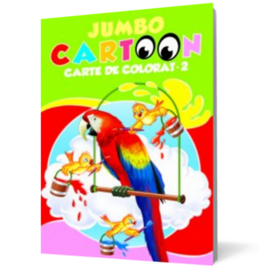 Jumbo Cartoon - Carte de colorat 2 imagine