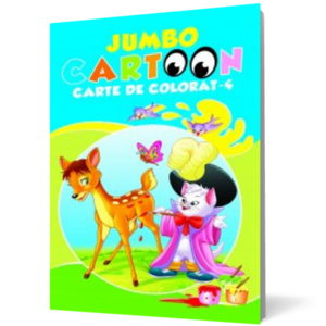 Jumbo Cartoon - Carte de colorat 4 imagine