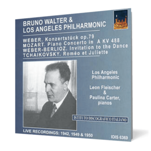 Bruno Walter Conducts Los Angeles Philharmonic: Weber, Mozart, Tchaikovsky imagine
