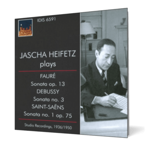 Jascha Heifetz Plays French Music imagine