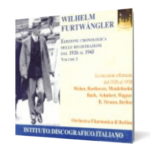 Wilhelm Furtwängler : edizione cronologica delle registrazioni dal 1926 al 1945.Volume 2 imagine
