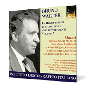 Bruno Walter Le registrayioni in studio degli anni venti e trenta vol 2 imagine