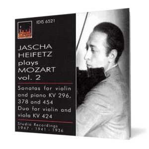 Jascha Heifetz Plays Mozart, Vol. 2 imagine