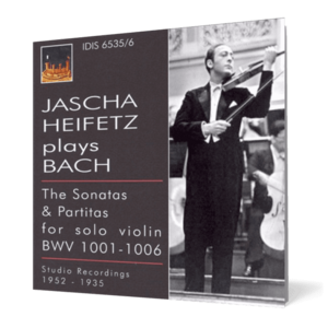 Jascha Heifetz Plays Bach imagine