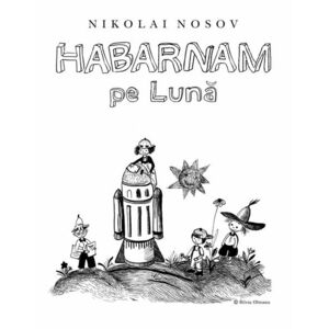 Sacoșă de pânză ”Habarnam pe Lună” imagine