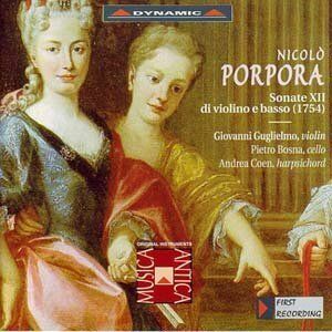 Porpora - Sonate XII di violino e basso imagine