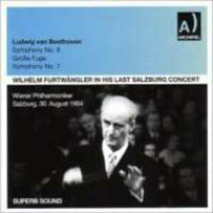 William Furtwängler in his last Salzburg Concert imagine