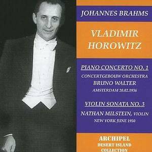 Johannes Brahms: Piano Concerto No. 1; Violin Sonata No. 3 imagine