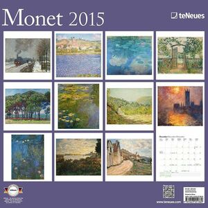 Monet 2015 calendar imagine